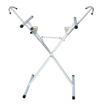 Стол-стойка Русский Мастер для покраски Х-образный с бамперными держателями.