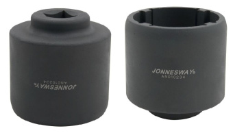 Головка Jonnesway торцевая радиусная 3/4"DR, 58 мм, для шлицевой гайки 8-ступенчатой автоматической