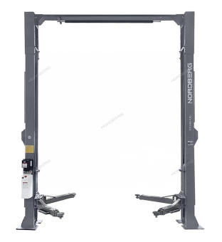 Подъемник Nordberg 380V двухстоечный с верхней синхронизацией, электростопора. 4,5 тонны H=4-4,3м