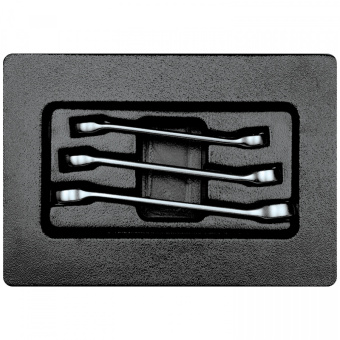 Набор разрезных ключей, ложемент, 3 предмета KING TONY 9-1303MR