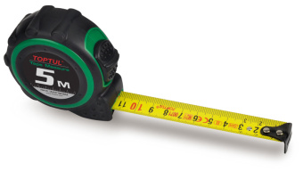 Рулетка TOPTUL измерительная 5м х19 мм