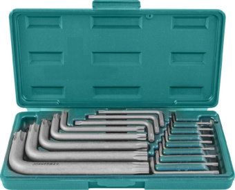 Набор Jonnesway ключей торцевых TORX® Т6-70, 16 предметов