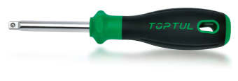 Вороток TOPTUL отвертка с пластиковой ручкой 1/4" 165 мм