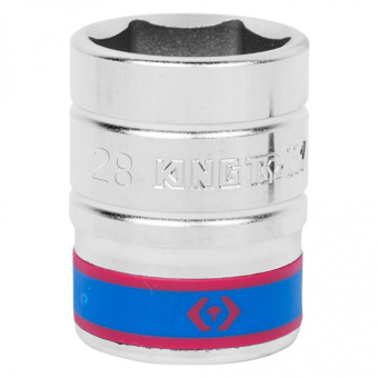 Головка KING TONY торцевая стандартная шестигранная 3/4", 28 мм