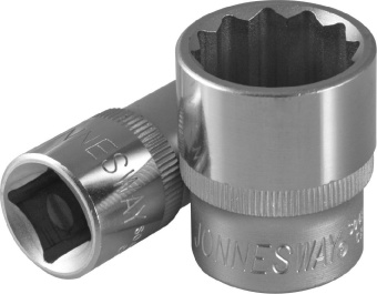 Головка Jonnesway торцевая 12-гранная 1/2"DR, 17 мм