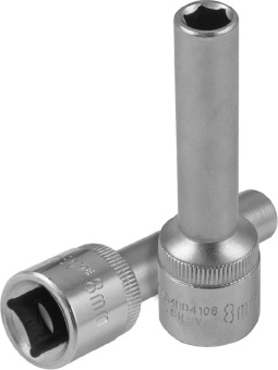 Головка Jonnesway торцевая глубокая 1/2"DR, 8 мм