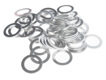 Шайба 13.4х18.8х1.5 алюминиевая 50шт. JTC