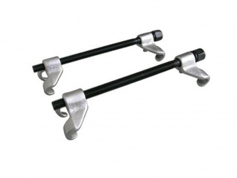 Стяжка амортизаторных пружин, 300 мм, двойной крюк, 2 предмета МАСТАК 100-03300