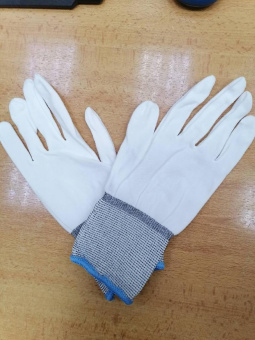 Перчатки JETA SAFFETY бесшовные трикотажные защитные (НЕЙЛОН) белые 10 XL 12пар