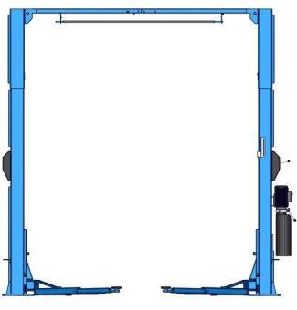 Подъемник TEMP двухстоечный TU4000 верхняя синхронизация, г/п 4 т. 220v