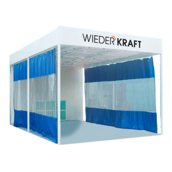 Пост подготовки к окраске WiederKraft WDK-410 без подогрева