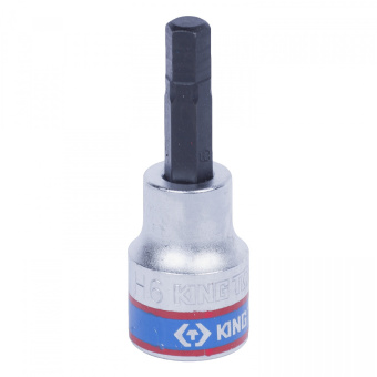Насадка KING TONY (бита) торцевая 3/8", HEX, 6 мм, L = 50 мм