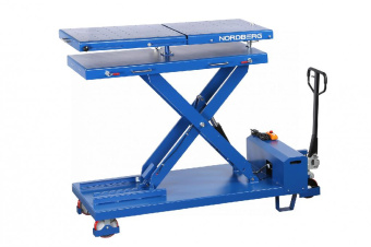 Стол подъемный Nordberg  электрогидравлический для АКБ электромобиля, 1200 кг
