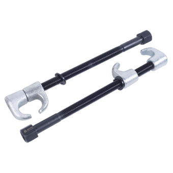 Стяжка МАСТАК амортизаторных пружин, 300 мм, кованная, одинарный крюк, 2 предмета