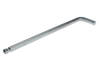 Ключ шестигранный Г-образный H12 экстрадлинный шаровый L=250мм JTC