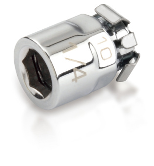 Адаптер TOPTUL для бит 1/4" под ключ 10 мм