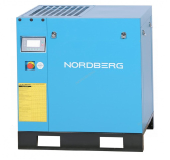 Компрессор винтовой Nordberg NCC10 7,5 кВт, 10 бар, 900 л/мин, без ресивера