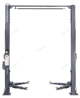 Подъемник Nordberg 380V двухстоечный с верхней синхронизацией г/п 4,5 тонны СНЯТ