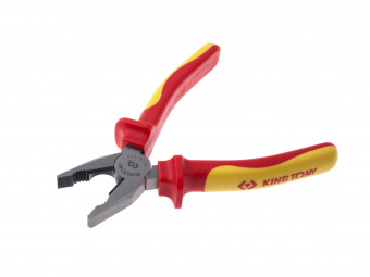 Пассатижи KING TONY комбинированные 185 мм, диэлектрические