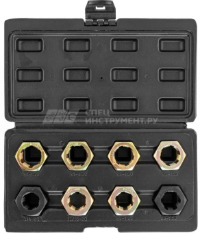 Набор для восстановления резьбы оси ШРУСа, 8 предметов