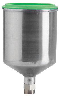 Бачок Jonnesway верхний алюминевый 0.6 л. для покрасочного пистолета Краскопульта