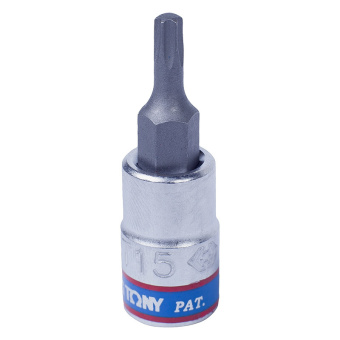 Насадка (бита) King Tony торцевая 1/4", TORX T15, L=37 мм