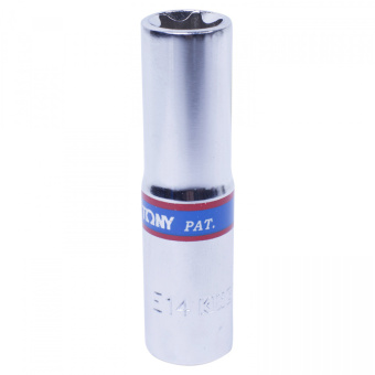 Головка KING TONY торцевая TORX Е-стандарт 3/8", Е14, L = 63 мм