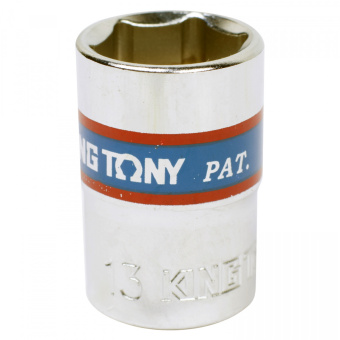 Головка KING TONY торцевая стандартная шестигранная 3/8", 13 мм