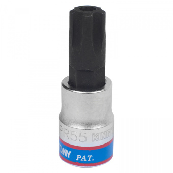 Насадка KING TONY (бита) торцевая 3/8", TORX PLUS, IPR55, L = 50 мм, 5-ти лучевой