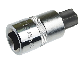 Бита-головка 1/2" TORX T70Hх55мм с отверстием JTC