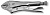 Тиски Jonnesway ручные струбцина, 180 мм