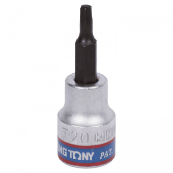 Насадка KING TONY (бита) торцевая 1/2", TORX, T20, L = 60 мм