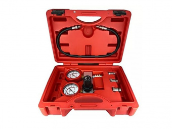 Манометры для проверки ЦПГ бензиновых двигателей, кейс, 6 предметов МАСТАК 120-60006C