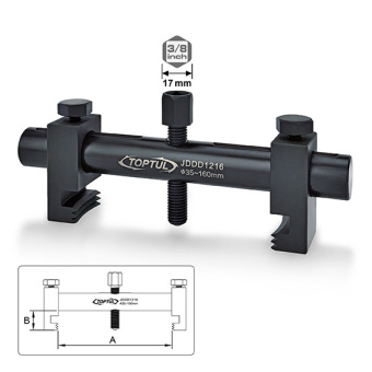 Съемник TOPTUL ребристого ведущего шкива