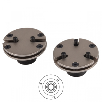 Адаптеры для утапливания поршня тормозного цилиндра к набору 102-00007C, 102-00011C МАСТАК 102-01003