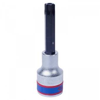 Насадка KING TONY (бита) торцевая 1/2", TORX, T50, L = 80 мм, с отверстием
