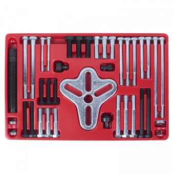 Съемник МАСТАК шкивов, 25-100 мм, 46 предметов