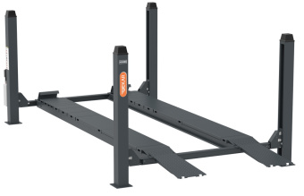 Подъёмник Dekar HFL4145E 4-хстоечный под сход-развал г/п 4,5 тонны Платформы 4960 х 550 мм. Пневмати