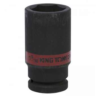 Головка KING TONY торцевая ударная глубокая шестигранная 3/4", 1-5/16", дюймовая