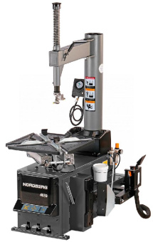 Станок шиномонтажный Nordberg полуавтомат, двухскоростной, стол с накладками, взрывная накачка