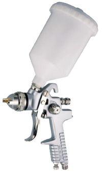 Пистолет Jonnesway покрасочный Краскопульт, бачок верхний нейлоновый 0,6 л, дюза 43191 мм