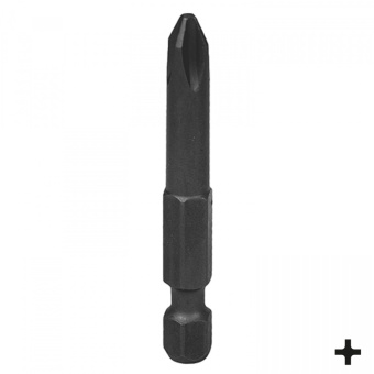Вставка KING TONY (бита) торцевая 1/4", Phillips, PH2, L = 50 мм, для шуруповерта
