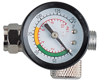 Регулятор Jonnesway воздуха с манометром для Краскопульта