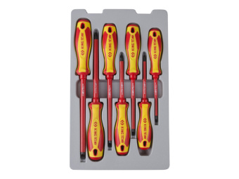 Набор KING TONY отверток в коробке, диэлектрические, 7 предметов