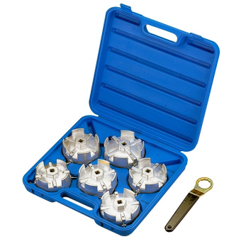 Набор МАСТАК съемников масляных фильтров, 7 предметов