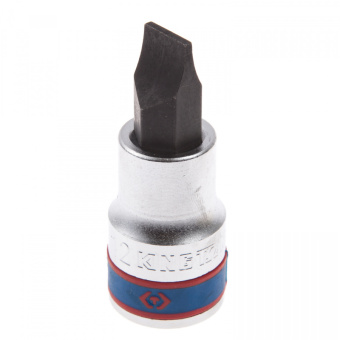 Насадка KING TONY (бита) торцевая 1/2", Slotted, 12,0х2,0 мм, L = 60 мм