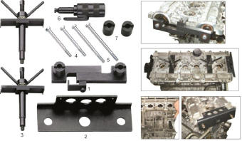 Набор фиксаторов распредвала и коленвала (VOLVO 850,960,S40,S70,S90 до 2006г.) JTC